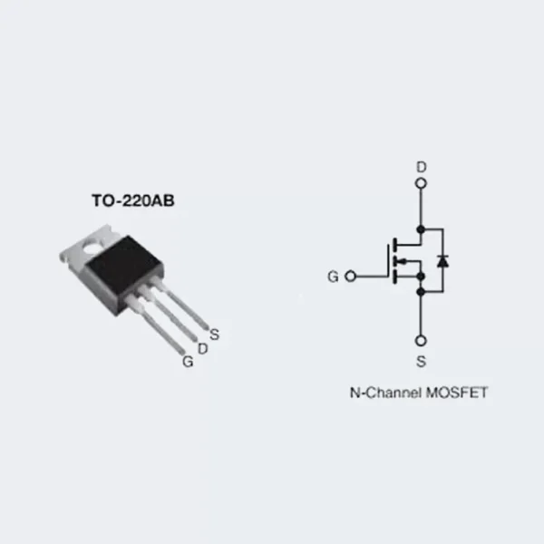 IRF840 - Imagen 2