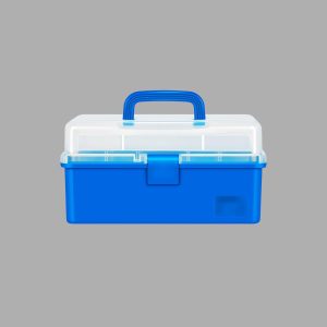 CAJA DE HERRAMIENTAS AZUL-ROJO 27